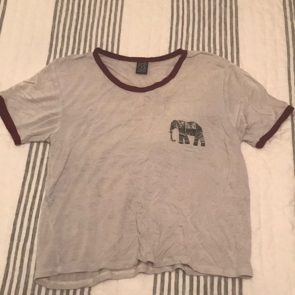 EMPYRE Elephant Crop Top